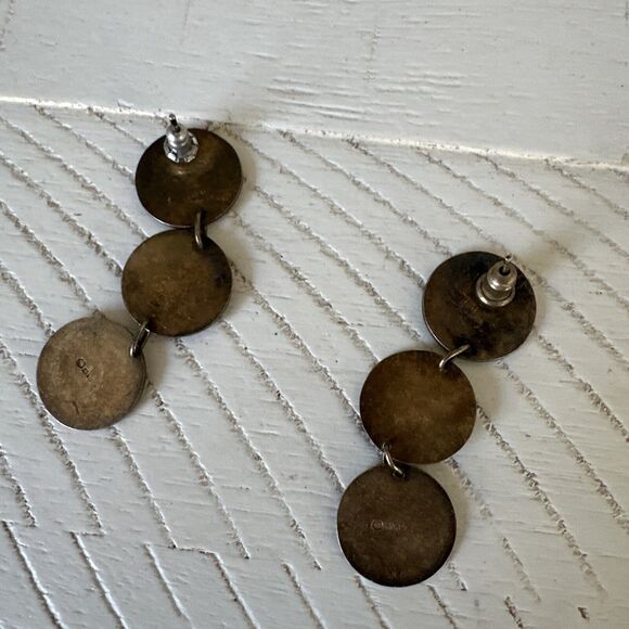 Colorado Rockies and Avalanche Vintage Earrings Custom Jewelry Lot Needs Repair - Picture 3 of 8